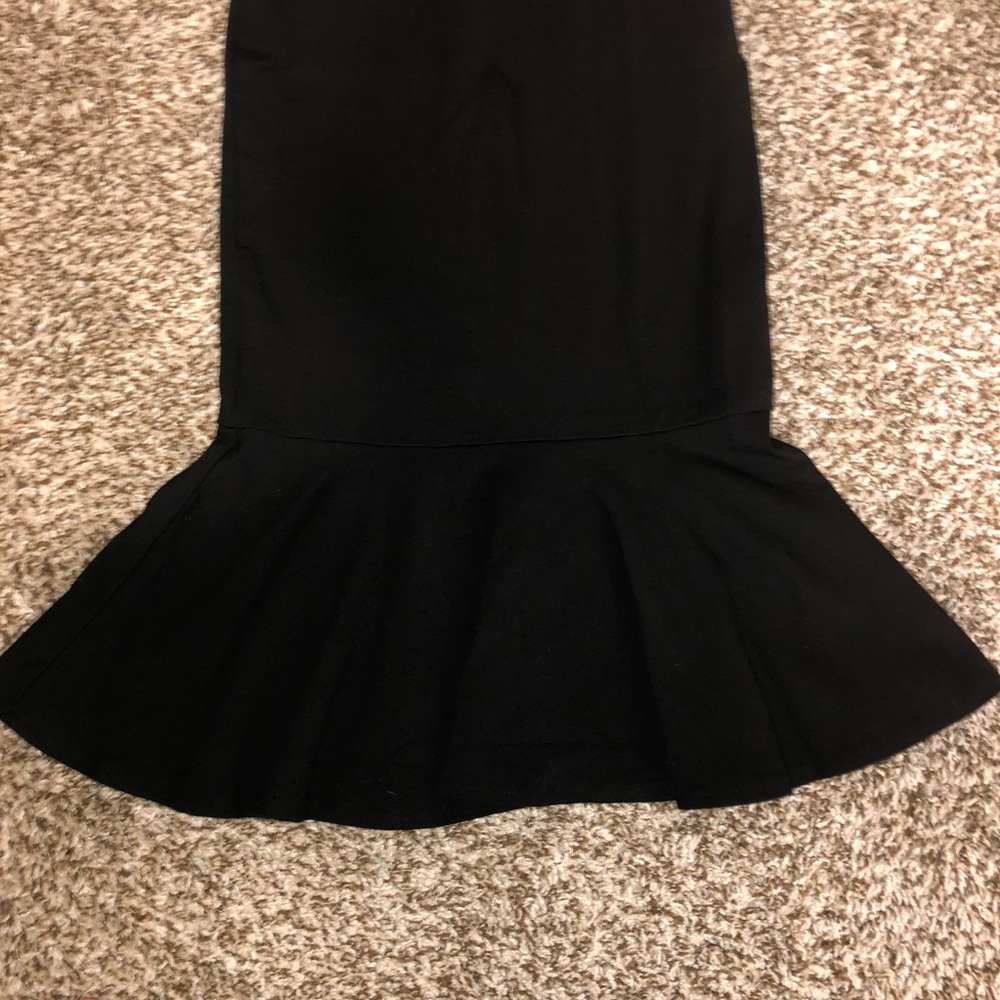 Forever 21 Black Strapless Fitted Dress - Picture 4 of 7
